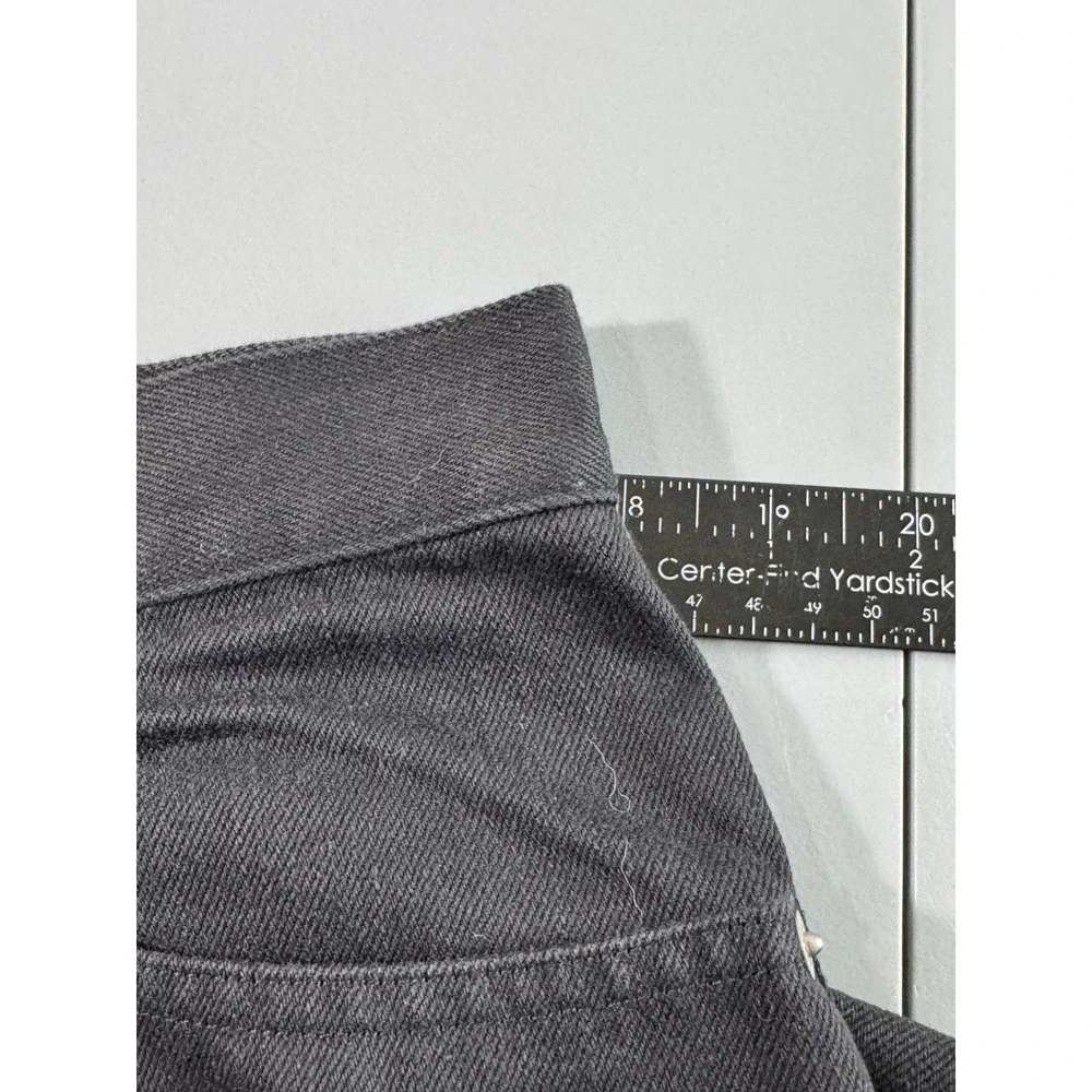 Lauren Ralph Lauren Jeans Womens 16W Black Good Straight Leg High Rise Cotton - Picture 11 of 14